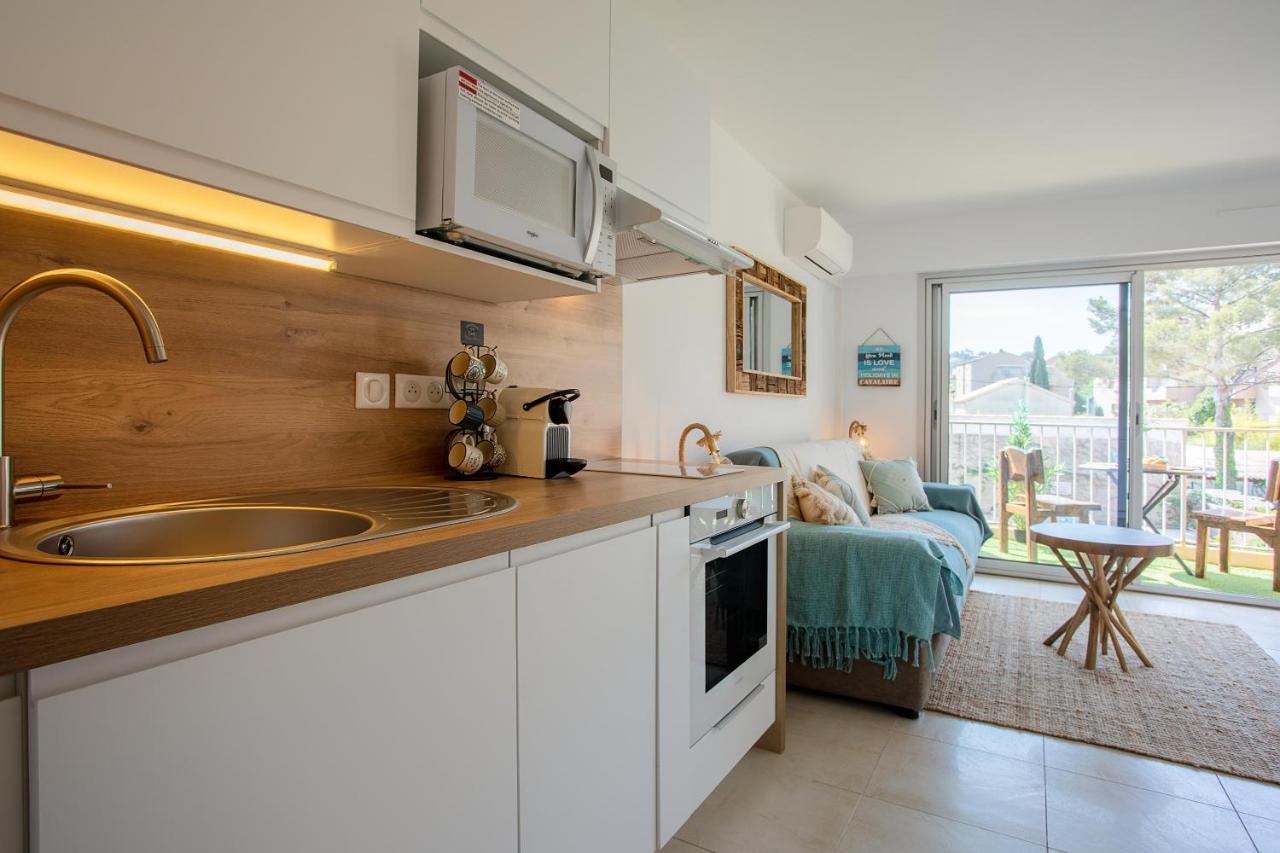 Studio Golfe De Saint Tropez Cavalaire-sur-Mer Bagian luar foto